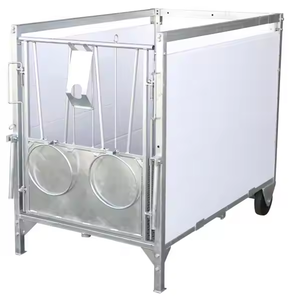 Topcalf Mono <span class=keywords><strong>Calf</strong></span> Hutch Manufacture Plus de boîtes de veau de stylo de veau avec service de modélisation 3D inclus pour clôturer les treillis et les portes - Product Image 5
