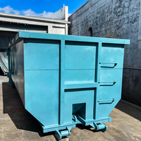 Recommander l'élimination des déchets à usage intensif Roll off Open Top Dumpster pour les débris de construction