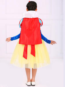 Q74 bambini Costume di Halloween vestito bambine Boutique Summer Party Baby Princess Dress con mantello - Product Image 2