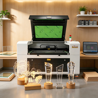 Machine de découpe et gravure laser CO2 haute précision 9060 100W 130W pour acrylique, bois, MDF, cuir, pierre, métal, refroidie par eau, Ruida