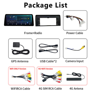 Écran tactile QLED 12,3'' 8 cœurs 4G DSP avec écran partagé, USB, Carplay, <span class=keywords><strong>Auto</strong></span>, GPS, lecteur multimédia radio stéréo pour Corolla 2025 - Product Image 2