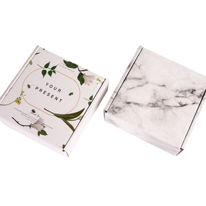 Biểu tượng tùy chỉnh 12x10x4 các tông màu trắng hộp bưu phẩm với dập nổi & Matt cán cho khuôn mặt & Kem mắt 30x20x10 - Product Image 4