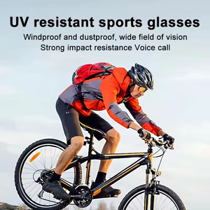 Gafas impermeables negras para trabajo al aire libre BT Call, protección UV400, bloqueo de ciclismo, gafas deportivas inteligentes para hombres, pesca, conducción - Product Image 4
