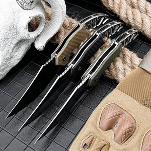 มีดพับ SW916 สำหรับตั้งแคมป์ EDC อุตสาหกรรม DIY พกพาสะดวก ความแข็งสูง ใช้กลางแจ้ง ล่าสัตว์ ใช้ในชีวิตประจำวัน หั่นผัก OEM ปรับแต่งได้ - Product Image 2