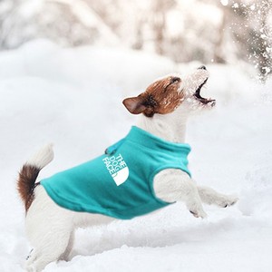 Winter Eco-friendly Fleece <strong>Coat</strong> for Medium Small Dogs XL <strong>French</strong> <strong>Bulldog</strong> Cat Vest Striped Pattern Classics Design Pet Accessories - Product Image 2