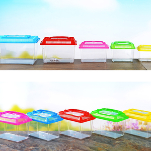 Fabricant vente en gros bon marché portable petit aquarium domestique avec poignée cachée - Product Image 6