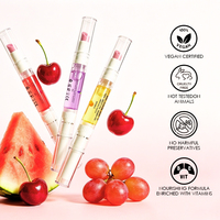 Stylo applicateur d'huile pour cuticules parfumée aux fruits, anti-dessèchement et anti-fissures, huile nutritive pour cuticules, emballage OEM, outil de soin des ongles, directement de l'usine