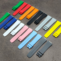 Le dernier bracelet de montre en caoutchouc fluoré de qualité supérieure, édition limitée, 67-01-72-01-38-02, avec option de personnalisation du bracelet