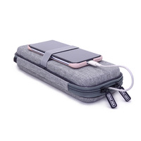 Étui de protection rigide étanche en EVA et velours pour batterie externe Lianping, avec fermeture éclair, couleur et logo personnalisables, Chine