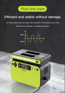 สถานีไฟฟ้าพกพาแบตเตอรี่ LiFePO4 500W สำหรับตั้งแคมป์ กิจกรรมกลางแจ้ง และเครื่องกำเนิดไฟฟ้าฉุกเฉิน - Product Image 4