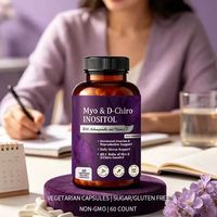 Capsules molles de vitamine Myo D-Chiro pour femmes adultes - Complément PCOS pour l'équilibre hormonal, la fertilité et l'éclat de la peau