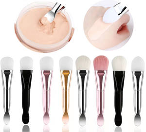 Pinceau de beauté multifonctionnel double tête HQ Mixed Proc Discount, en silicone, pour fond de teint, masque et outils auxiliaires - Product Image 2