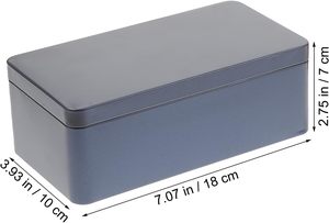 2026 Factory Wholesale Custom Surgical Mask Metal Packaging Box Candy <b>Biscuit</b> Cans - Product Image 2