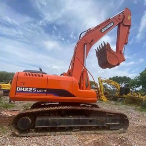 Excavadora de cadenas Doosan DX225LC usada original de Corea, 22 toneladas, tren de rodaje completo, piezas de repuesto accesibles - Product Image 5