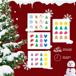 แผ่นแปะรักษา<span class=keywords><strong>ส</strong></span>ิวไฮโดรคอลลอยด์สำหรับดูแลผิวป้องกันสิวธีมคริ<span class=keywords><strong>ส</strong></span>ต์มา<span class=keywords><strong>ส</strong></span> - Product Image 4