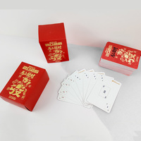 Jeu de cartes de poker familial Thriwa de taille standard pour les rassemblements, cartes de jeu de Mahjong chinois traditionnel