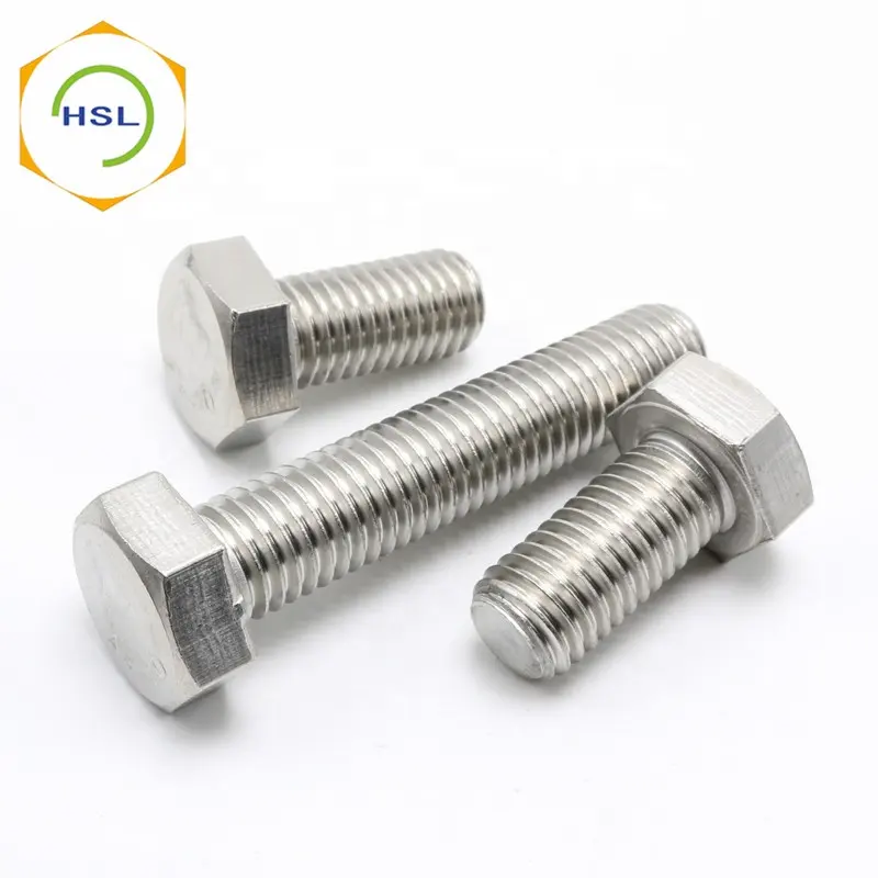 HSL suku cadang motor kepala hex, baut titanium mur dan baut untuk M6 x 20mm