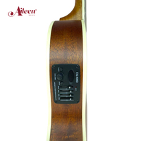 Guitare classique électrique à cordes en nylon à corps coupé mince avec EQ(AC171CE)