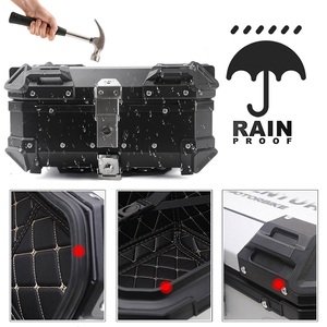 <span class=keywords><strong>Top</strong></span> <span class=keywords><strong>Case</strong></span> <span class=keywords><strong>Moto</strong></span> en <span class=keywords><strong>Aluminium</strong></span> Étanche 28L Maletero Para <span class=keywords><strong>Moto</strong></span> Boîte de Rangement pour Bagages <span class=keywords><strong>Moto</strong></span> Boîte Arrière de Livraison <span class=keywords><strong>Moto</strong></span> - Product Image 5