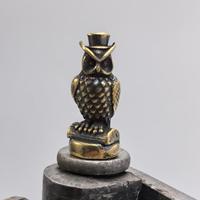 Figurines d'animaux en laiton sur charnières pour la simulation de micro-paysages, nouvel artisanat en laiton, figurines d'animaux pour la maison, le bureau, cadeaux originaux