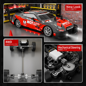 Auto <span class=keywords><strong>RC</strong></span> <span class=keywords><strong>Drift</strong></span> 1/20 4WD 2.4G, Modellino Telecomandato, Veicolo da Corsa <span class=keywords><strong>RC</strong></span> per Regali ai Bambini - Product Image 3