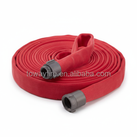 Blanc Bleu Rouge Vert Couleur PE/Caoutchouc/TPU Lay Flat Discharge Fire Hose 2 "X 30m pour la lutte contre l'incendie