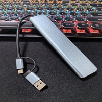 Oferta Especial Estación de Acoplamiento Multipuerto de Alta Calidad con Doble Cabezal 8 en 1 Tipo C y Concentradores USB 3.0