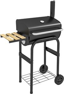 Ahumador de Carbón para Barbacoa, Ahumador de Barbacoa para Exteriores con Ruedas - Product Image 1