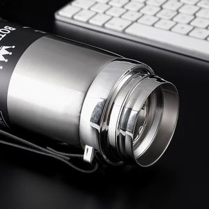 Actualización Kanghe Thermos Cup Bullet Sling Pot aislado al vacío 6-12 horas al aire libre gran capacidad deportes hervidor se puede configurar LOGO - Product Image 5