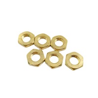 ISO 4035 Brass Thin Nut M3-M30 C3604 Plain for Electrical Plumbing Instrument ANBOR
