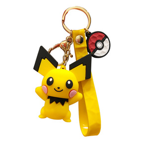 Llavero de Silicona con Diseño de Pikachu de Pokémon, Estilo Anime, Lindo y Original, Empaquetado Individualmente - Product Image 5