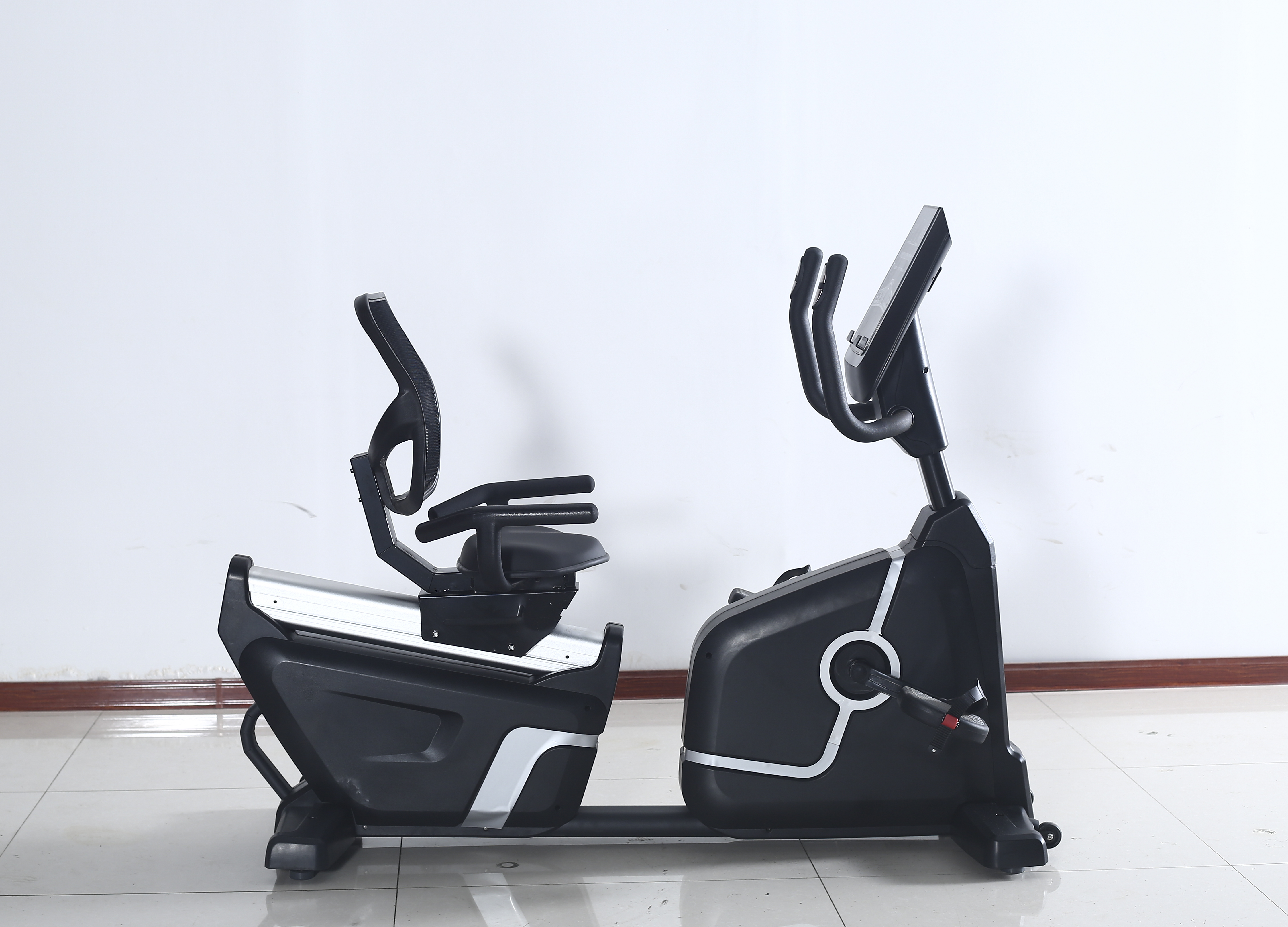 Commercial Magnetic Recumbent Exercise Bike - Self-Generating