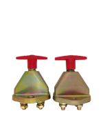 Interrupteur de déconnexion de batterie 2 pôles en ABS et métal, robuste, avec logo couleur personnalisé, 48V WG9100760100, pour camion Volvo JK451 et voiture