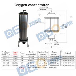 7LPM Tragbarer Industrieller Sauerstoffkonzentrator Ozon-Zubehör KH-OC7 DGOzone - Product Image 4