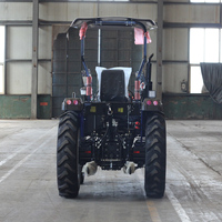 Tracteur agricole 4x4 économique avec semoir, cultivateur de pelouse, chargeur arrière, 50 CV, 70 CV, 100 CV, avec certification CE