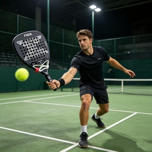 <span class=keywords><strong>Raquette</strong></span> de padel OEM 2026 Viper Professionnelle 12K en fibre de carbone Nox, <span class=keywords><strong>raquette</strong></span> de padel pour joueurs avancés <span class=keywords><strong>avec</strong></span> <span class=keywords><strong>volant</strong></span> en fibre de carbone - Product Image 4
