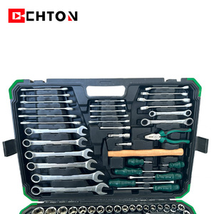 CHTON Kawataku 202-Piece Automotive Repair Tool Set 1/2 In Socket Wrench Ratchet Screwdriver Mechanics Kit Hard Case - Product Image 4