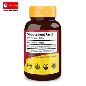 Fabricant de gélules molles CoQ10 80 à formule personnalisée pour le soutien de la santé cardiaque, complément alimentaire CoQ10 pour adultes, complément CoQ10 - Product Image 4
