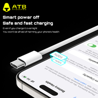 Câble de charge rapide Type C 1,2 m pour iPhone 15, câble de charge Type C-Type C pour iPhone 15