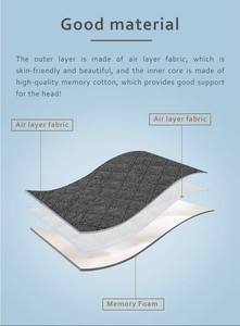 <span class=keywords><strong>Oreiller</strong></span> orthopédique en mousse à mémoire de forme de qualité supérieure, fabriqué en usine OEM ODM - Product Image 4