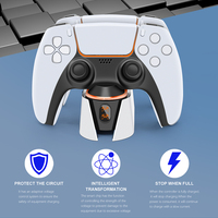 Station de charge DualSense Indicateur LED pour contrôleur PlayStation 5 pour contrôleur PS5 Chargeur pour jeu Play Station 5