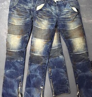 Lotfeel OEM Custom Made New Style No Brand Fashion Men Jeans Skinny Denim Man Pant Jeans à Dubaï avec prix 098