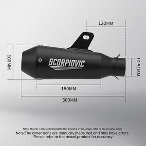 Section de queue de tuyau d'échappement Direct SR11 pour <span class=keywords><strong>moto</strong></span> rétro <span class=keywords><strong>Triumph</strong></span> Climber pour Cruiser Prince Touring - Product Image 6