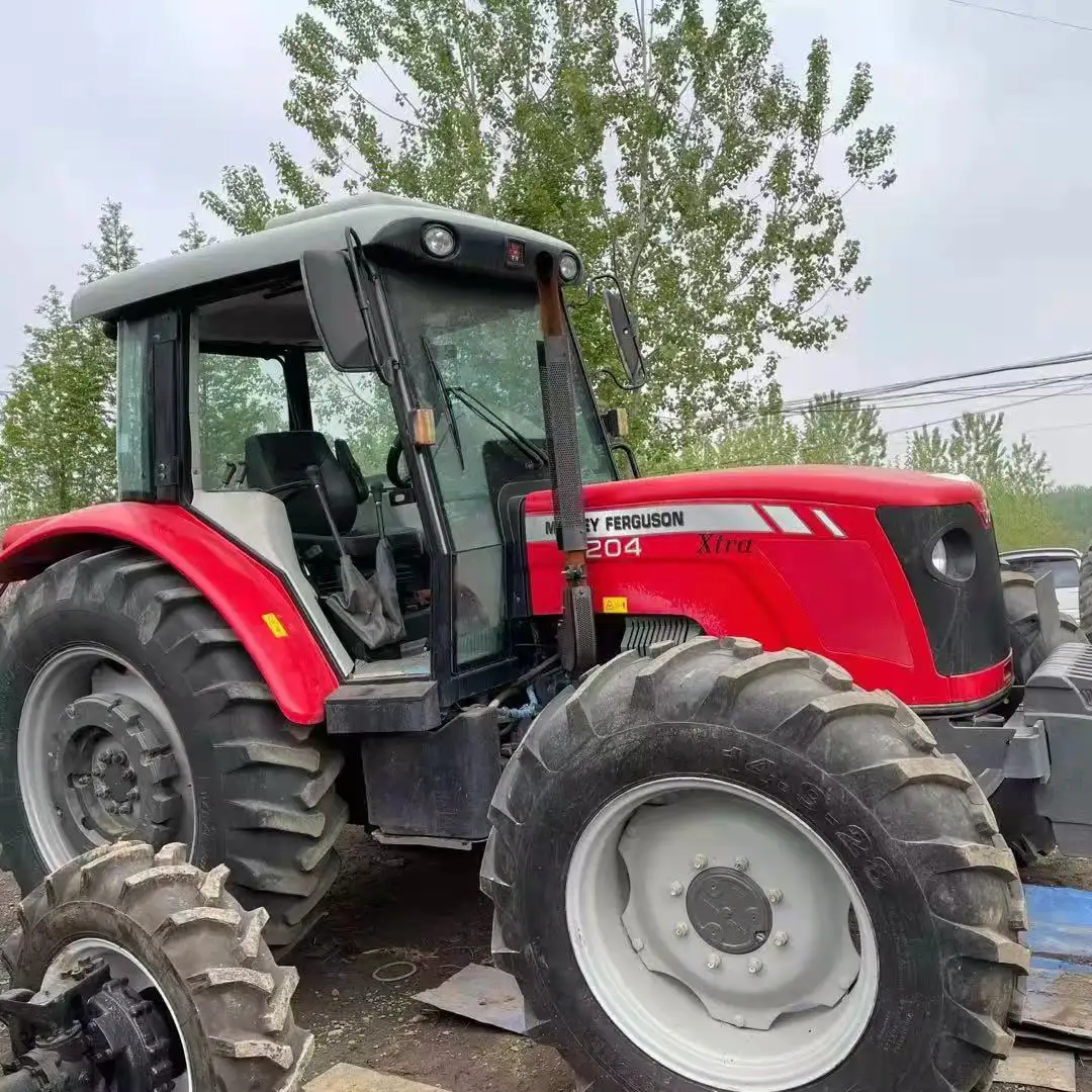 Kullanılan/ikinci el/yeni traktör 4x4wd tarım ekipmanları tarım makineleri kompakt rc tracteur ile ön yükleyici beko 120hp