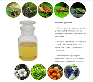 Control de Plagas: Insecticida Bifenthrin 10% EC para Mosca del Té, Mosca Blanca, Pulgón, Ácaros Rojos y Arañas, Veneno de Contacto y Estómago - Product Image 2