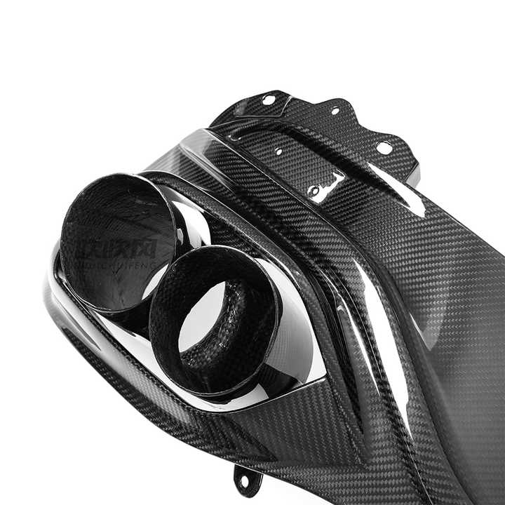 New Aston Martin DBX Rear Lip Bumper Diffusers Spoiler Dry Carbon Fiber ...