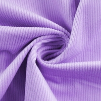 Tissu mélangé ultra doux et chaud en sergé extensible 90% coton 8% polyester 2% élasthanne 300GSM, motifs imprimés personnalisables pour manteaux et pantalons