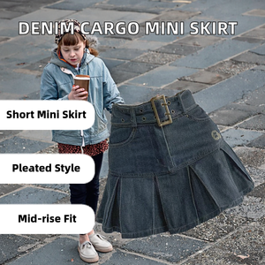 Faldas de Mujer de Alta Calidad en Stock, Faldas Profesionales Casuales para Uso en Exteriores, Faldas de Moda de Cuero Tallas Grandes para Mujer - Product Image 2