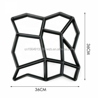 Personalized New Mould Cement Stone Field Granite Concrete Plastic Flooring Mould Garden Paving Moulds