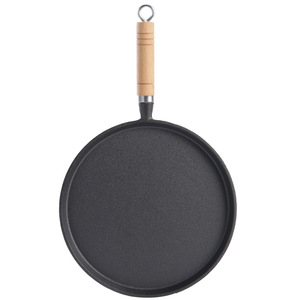Round Frying <b>Pan</b> 30Cm Durable <b>Nonstick</b> Cookware For Grilling Stir Frying Pizza Teppanyaki Steak Induction Compatible - Product Image 5
